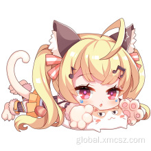 Cartoons Fans Throw Pillow Anime surrounding gift nap shaped pillow Supplier